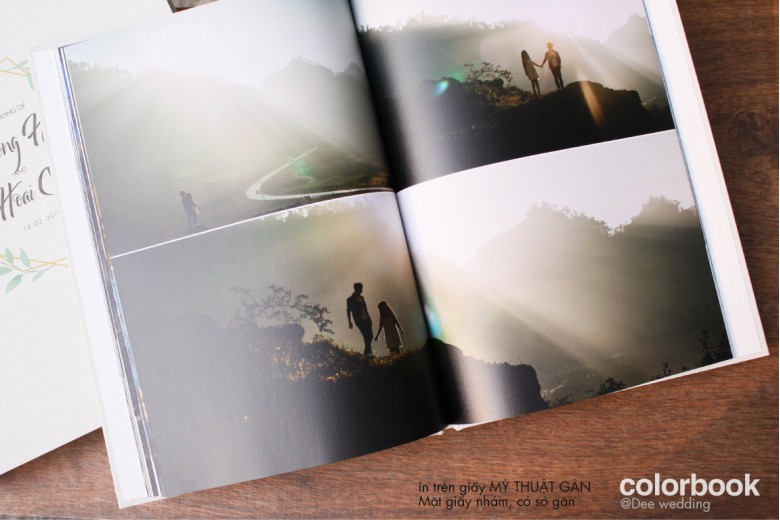 Bộ sưu tập PHOTOBOOK TẠP CHÍ NGHỆ THUẬT_Giấy Art Gân Ne _Bìa Len in màu